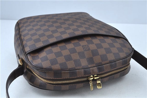 Authentic Louis Vuitton Damier Ipanema GM Shoulder Cross Bag N51292 LV J6209