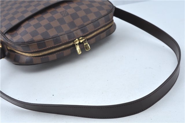 Authentic Louis Vuitton Damier Ipanema GM Shoulder Cross Bag N51292 LV J6209