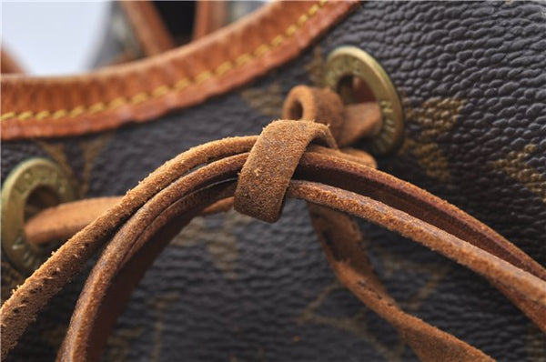 Authentic Louis Vuitton Monogram Noe Shoulder Drawstring Bag M42224 LV J6234