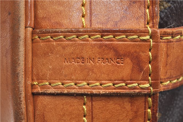 Authentic Louis Vuitton Monogram Noe Shoulder Drawstring Bag M42224 LV J6234