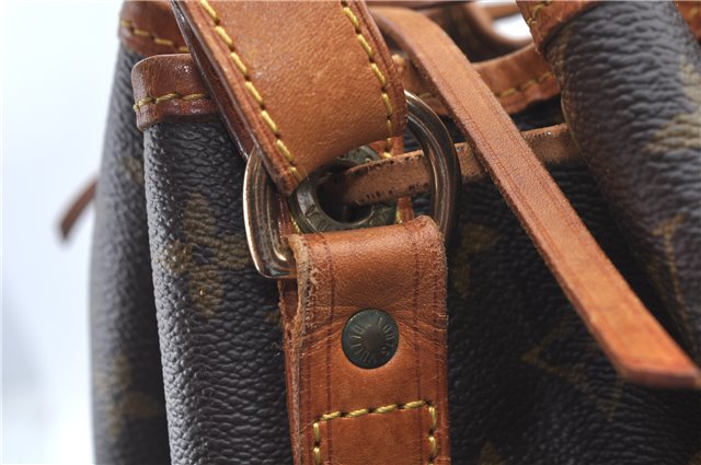 Authentic Louis Vuitton Monogram Noe Shoulder Drawstring Bag M42224 LV J6234