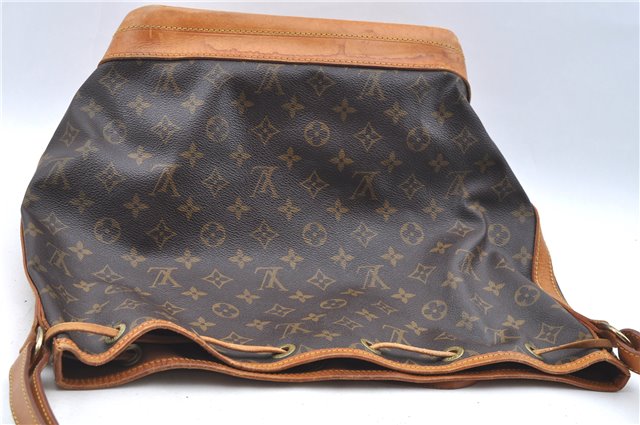 Authentic Louis Vuitton Monogram Noe Shoulder Drawstring Bag M42224 LV J6234