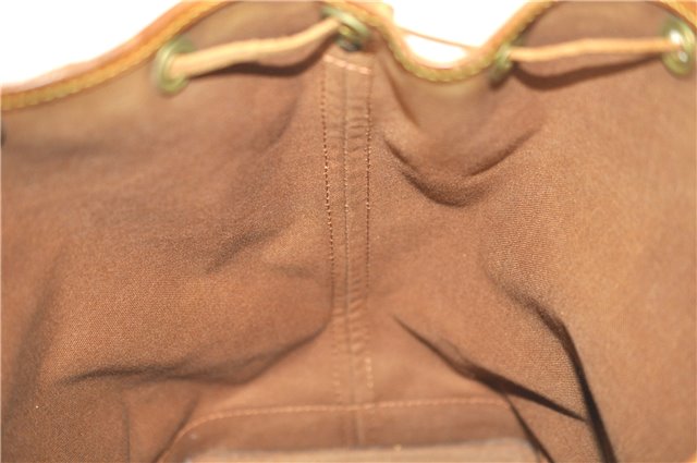 Authentic Louis Vuitton Monogram Noe Shoulder Drawstring Bag M42224 LV J6234