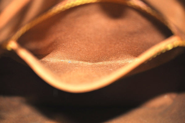 Authentic Louis Vuitton Monogram Montsouris MM Backpack M51136 LV J6239