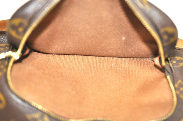 Authentic Louis Vuitton Monogram Montsouris MM Backpack M51136 LV J6239