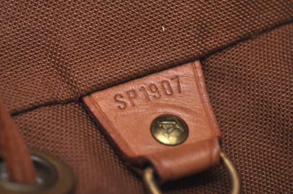 Authentic Louis Vuitton Monogram Montsouris MM Backpack M51136 LV J6239