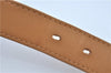 Authentic Louis Vuitton Ceinture Jeans Belt Size 110cm 40" Beige M6815 LV J6244