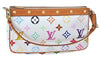 Louis Vuitton Monogram Multicolor Pochette Accessoires Pouch M92649 White J6263