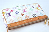 Louis Vuitton Monogram Multicolor Pochette Accessoires Pouch M92649 White J6263