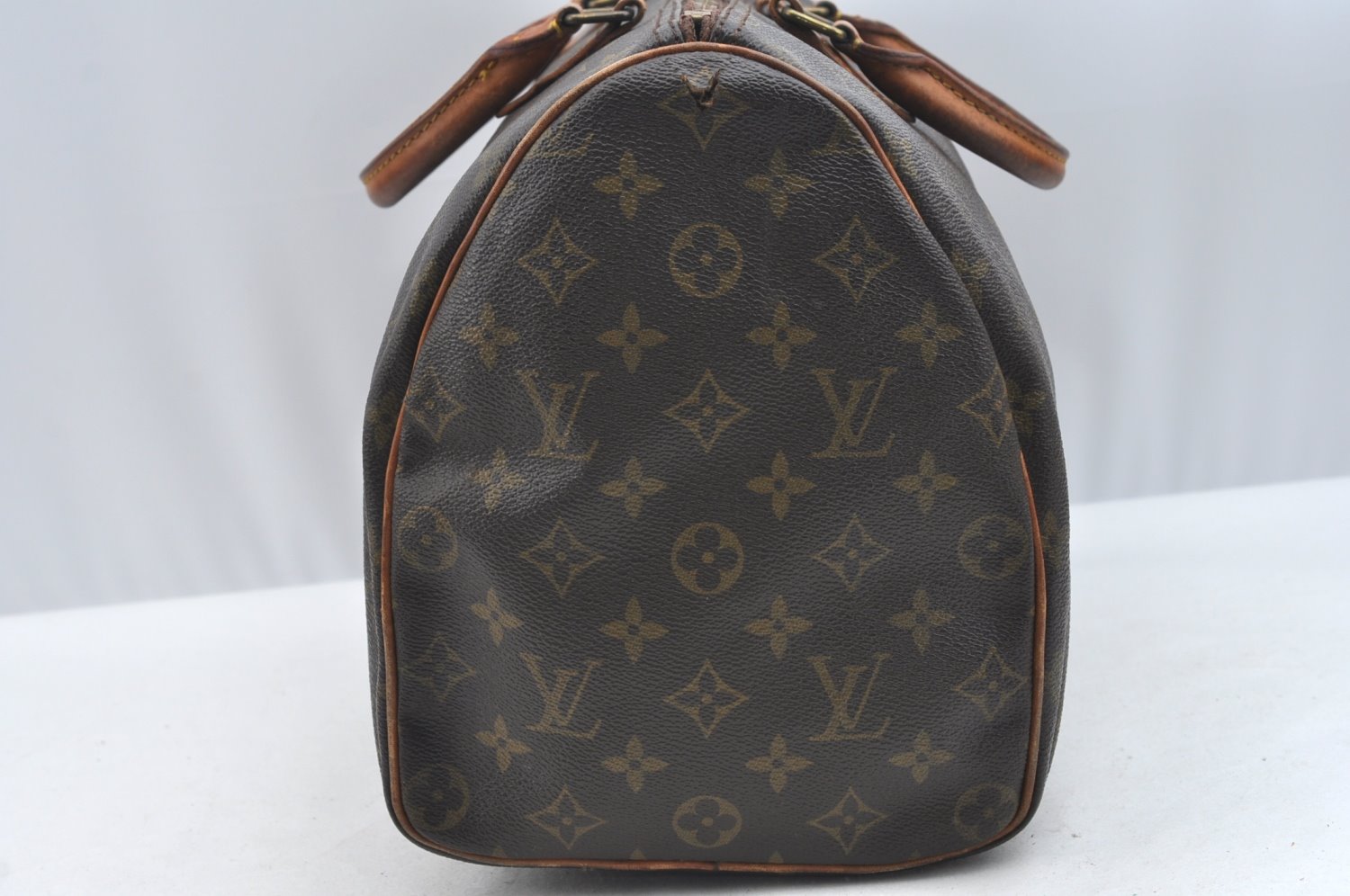Auth Louis Vuitton Monogram Speedy 35 Hand Boston Bag Old Model LV Junk J6293