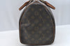Auth Louis Vuitton Monogram Speedy 35 Hand Boston Bag Old Model LV Junk J6293