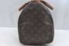 Auth Louis Vuitton Monogram Speedy 35 Hand Boston Bag Old Model LV Junk J6293