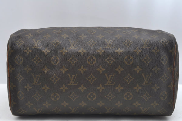 Auth Louis Vuitton Monogram Speedy 35 Hand Boston Bag Old Model LV Junk J6293