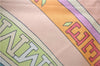 Authentic HERMES Carre 90 Scarf "24 Fbg Paris France" Silk Pink Box J6295