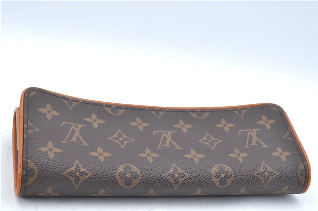 Authentic Louis Vuitton Monogram Pochette Twin GM Shoulder Bag M51852 LV J6313
