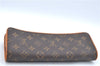 Authentic Louis Vuitton Monogram Pochette Twin GM Shoulder Bag M51852 LV J6313