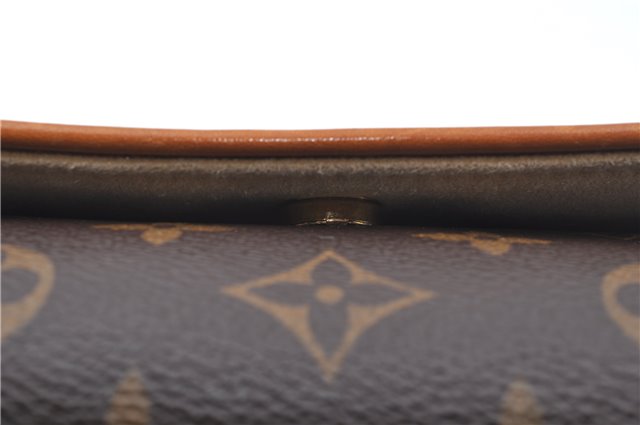 Authentic Louis Vuitton Monogram Pochette Twin GM Shoulder Bag M51852 LV J6313