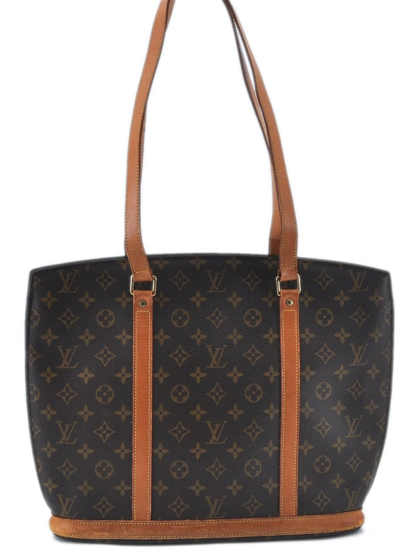 Authentic Louis Vuitton Monogram Babylone Shoulder Tote Bag M51102 LV J6330