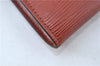 Authentic Louis Vuitton Epi Pochette Accessoires Pouch Brown M52953 LV J6335