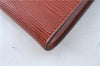 Authentic Louis Vuitton Epi Pochette Accessoires Pouch Brown M52953 LV J6335