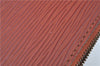 Authentic Louis Vuitton Epi Pochette Accessoires Pouch Brown M52953 LV J6335