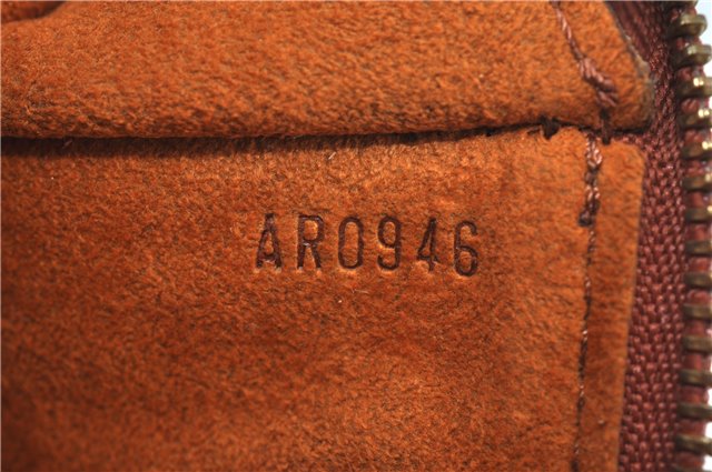 Authentic Louis Vuitton Epi Pochette Accessoires Pouch Brown M52953 LV J6335