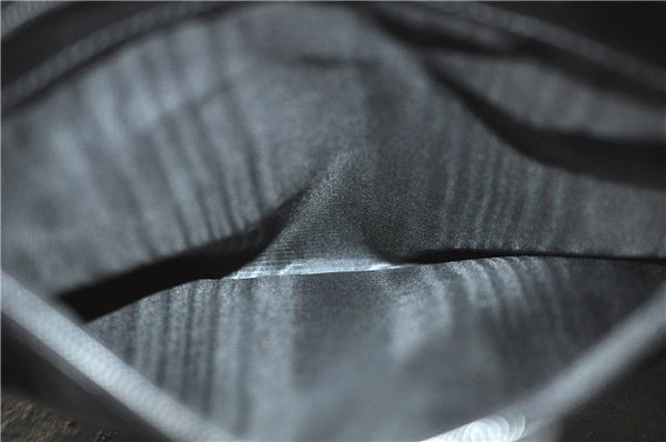 Authentic GUCCI Bamboo 2way Hand Shoulder Bag Purse Leather 0021035 Black J6337