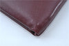 Authentic Christian Dior Clutch Hand Bag Purse Leather Red CD Junk J6340