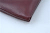 Authentic Christian Dior Clutch Hand Bag Purse Leather Red CD Junk J6340