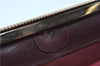 Authentic Christian Dior Clutch Hand Bag Purse Leather Red CD Junk J6340