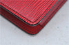Authentic Louis Vuitton Epi Montaigne 27 Clutch Hand Bag Red M52657 LV J6351
