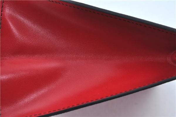 Authentic Louis Vuitton Epi Montaigne 27 Clutch Hand Bag Red M52657 LV J6351