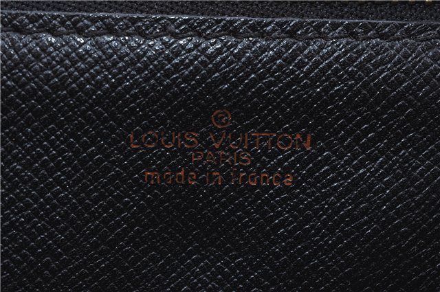 Authentic Louis Vuitton Epi Montaigne 27 Clutch Hand Bag Red M52657 LV J6351