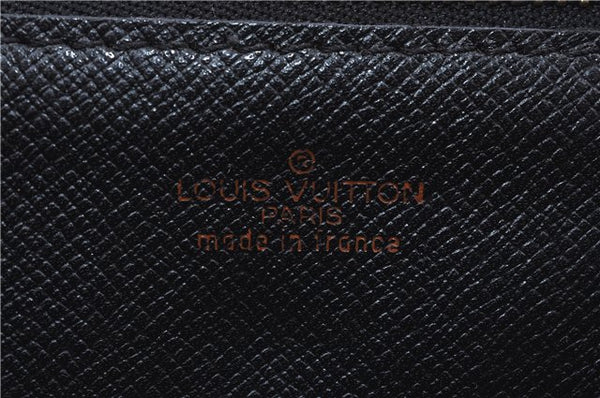 Authentic Louis Vuitton Epi Montaigne 27 Clutch Hand Bag Red M52657 LV J6351