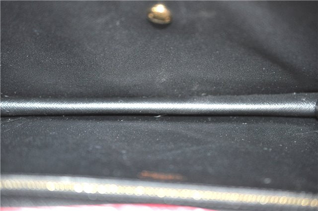 Authentic Louis Vuitton Epi Montaigne 27 Clutch Hand Bag Red M52657 LV J6351