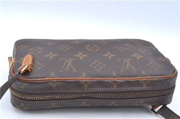 Auth Louis Vuitton Monogram Marly Bandouliere Shoulder Cross Bag M51828 LV J6358