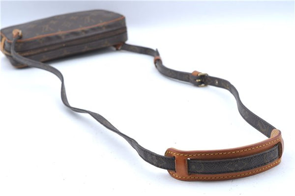 Auth Louis Vuitton Monogram Marly Bandouliere Shoulder Cross Bag M51828 LV J6358