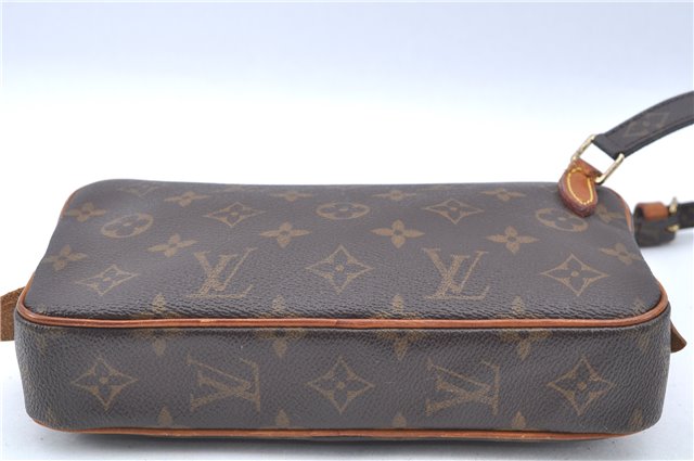 Auth Louis Vuitton Monogram Marly Bandouliere Shoulder Cross Bag M51828 LV J6358