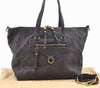Auth Louis Vuitton Monogram Empreinte Lumineuse PM Tote Bag M94170 Brown J6360
