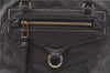 Auth Louis Vuitton Monogram Empreinte Lumineuse PM Tote Bag M94170 Brown J6360