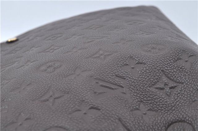 Auth Louis Vuitton Monogram Empreinte Lumineuse PM Tote Bag M94170 Brown J6360