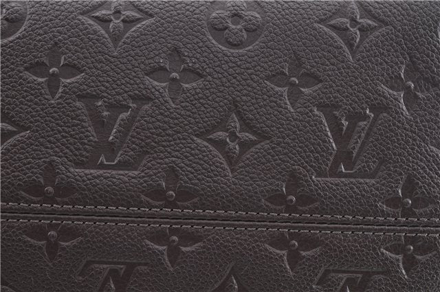 Auth Louis Vuitton Monogram Empreinte Lumineuse PM Tote Bag M94170 Brown J6360