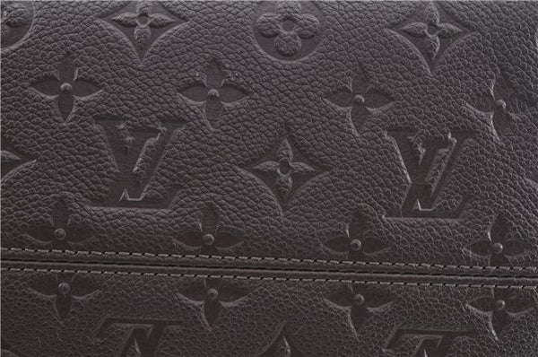 Auth Louis Vuitton Monogram Empreinte Lumineuse PM Tote Bag M94170 Brown J6360