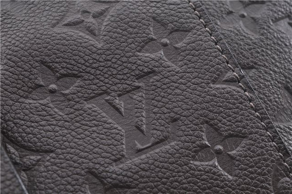 Auth Louis Vuitton Monogram Empreinte Lumineuse PM Tote Bag M94170 Brown J6360