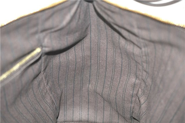 Auth Louis Vuitton Monogram Empreinte Lumineuse PM Tote Bag M94170 Brown J6360