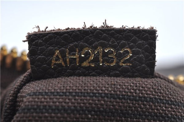 Auth Louis Vuitton Monogram Empreinte Lumineuse PM Tote Bag M94170 Brown J6360