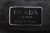 Authentic PRADA Nylon Tessuto Leather Shoulder Hand Bag Purse Khaki Green J6367