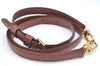 Authentic Louis Vuitton Leather Shoulder Strap Brown 38.6-45.7" LV J6375