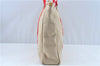 Authentic Louis Vuitton Antigua Cabas GM Tote Bag Ivory Red M40032 LV J6394
