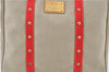 Authentic Louis Vuitton Antigua Cabas GM Tote Bag Ivory Red M40032 LV J6394